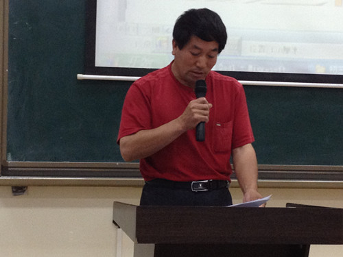 家长代表刘佳同学父亲发言
